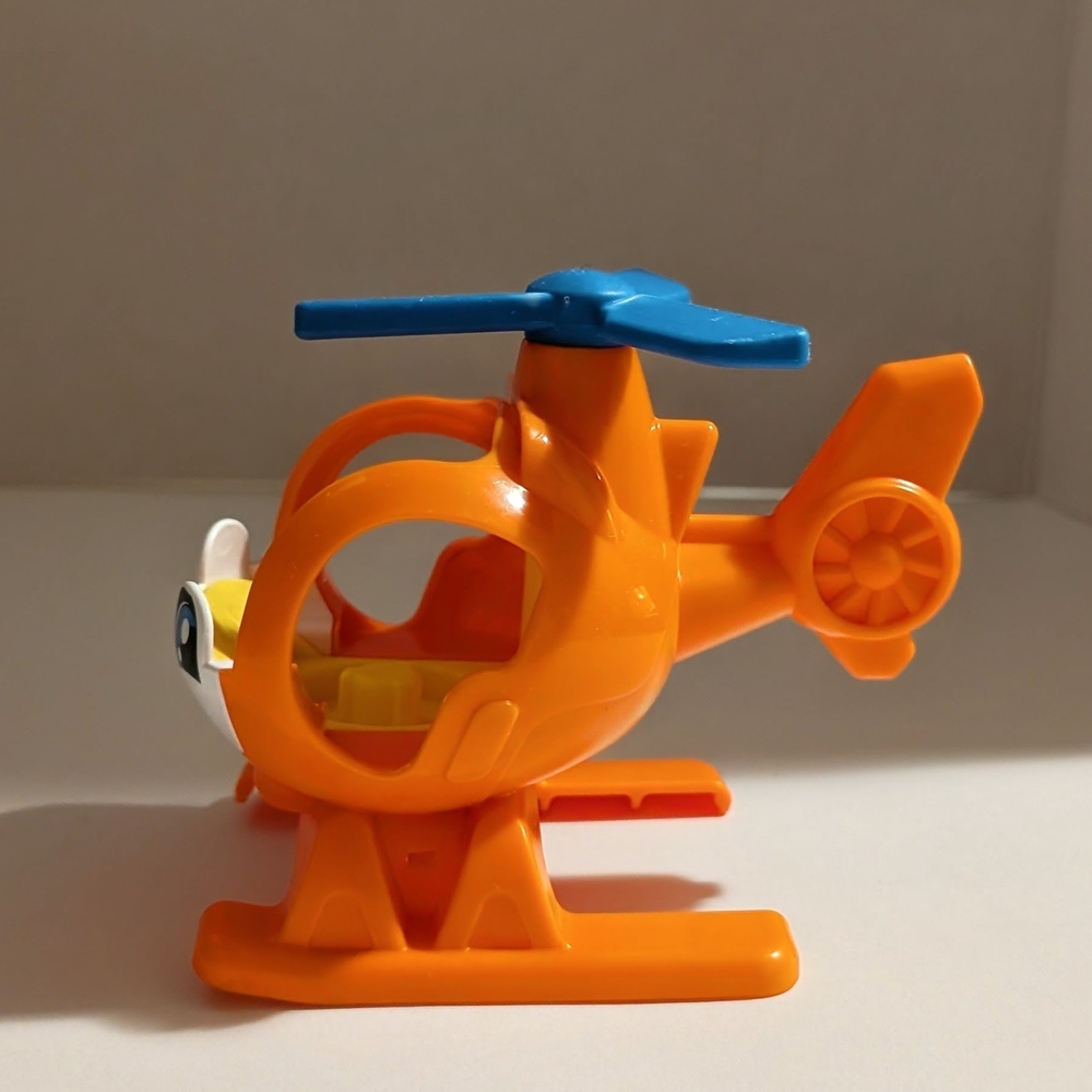 Fisher Price Little People Help a Friend Pick-Up Truck And Orange Helicopter